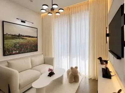 For Rent 2Bedroom 76m2 Beige Tone Apartment Lumière Riverside