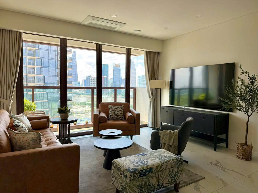 CHO THUÊ 3PN-2WC|110M2|VIEW SÔNG SAIGON BITEXCO| METROPOLE THỦ THIÊM QUẬN 2|CBD SAIGON PROPERTY